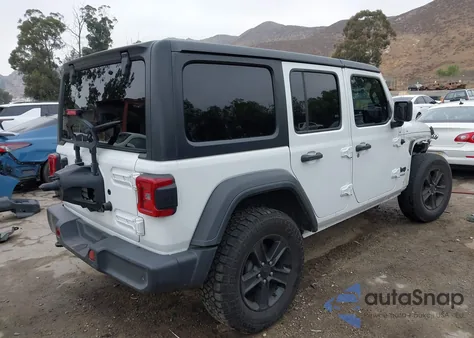 2021 Jeep Wrangler Unlimited Sport Altitude 4X4 from USA, damaged, VIN 1C4HJXDN3MW546325